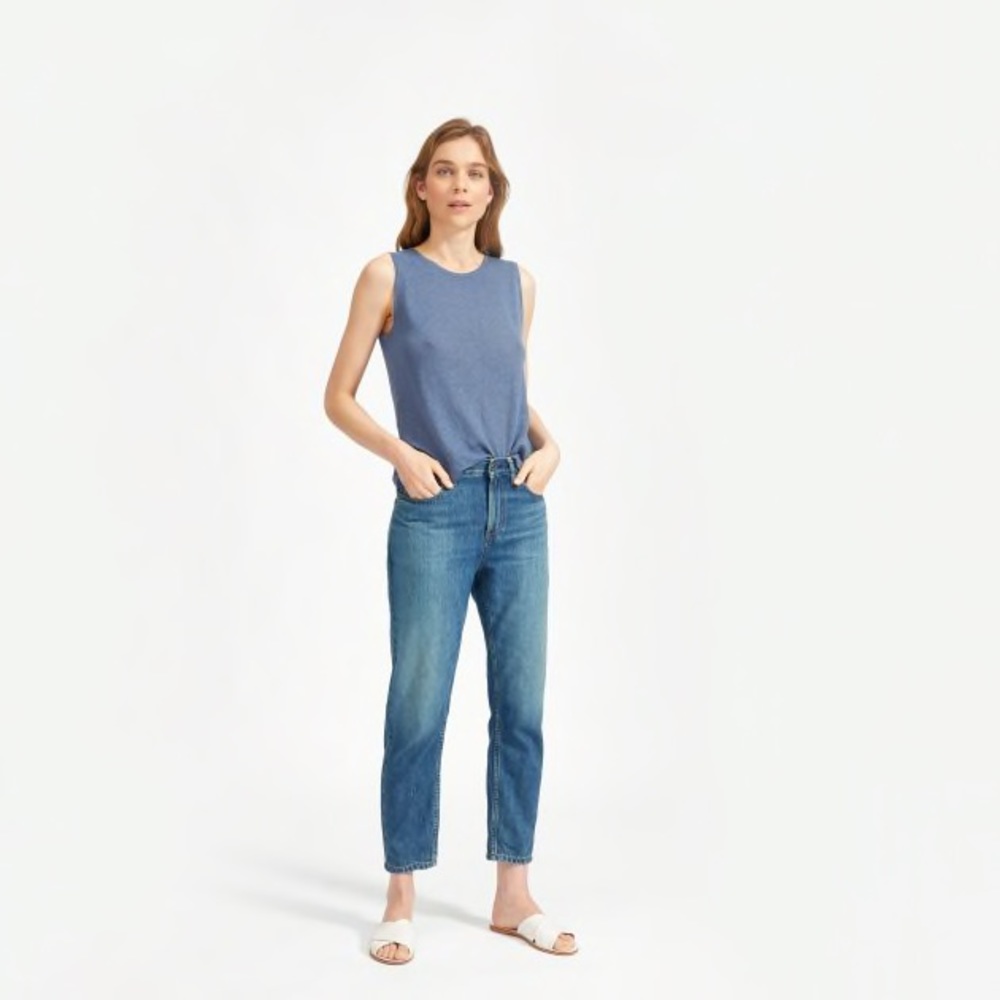 NWT Everlane’s Summer Jean, Mid Blue, 31